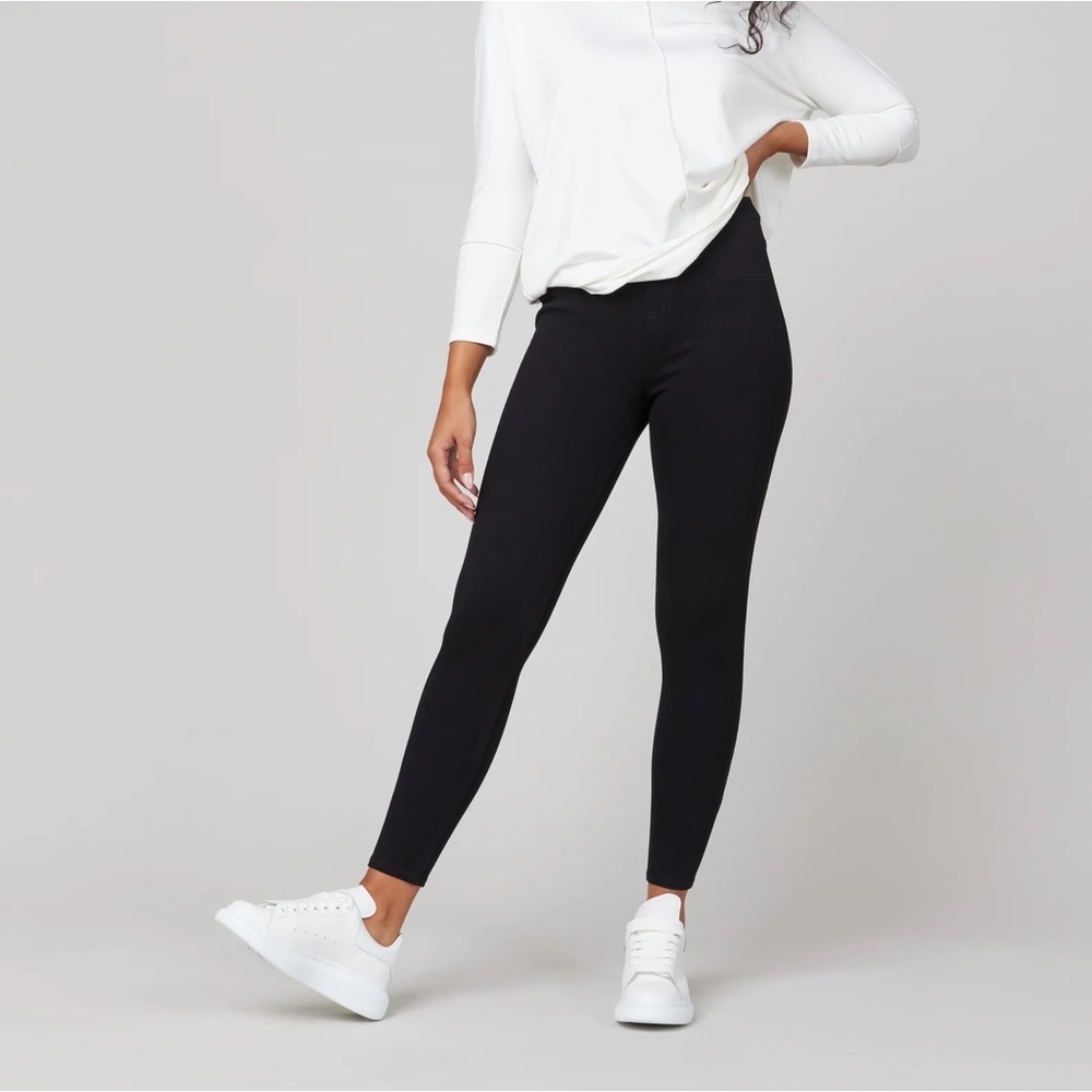 SPANX Jean-ish Ankle Leggings Black XL